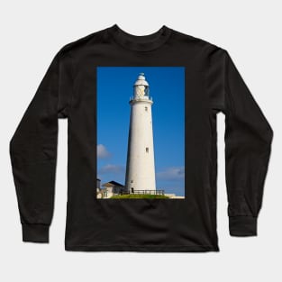 Whitley Bay Lighthouse UK Long Sleeve T-Shirt